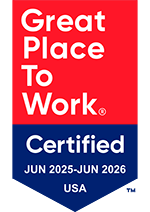 Great place to work certified | JUN 2024 - JUN 2025 | USA